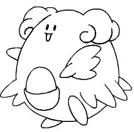 Pokemon Characters Coloring Pages 243