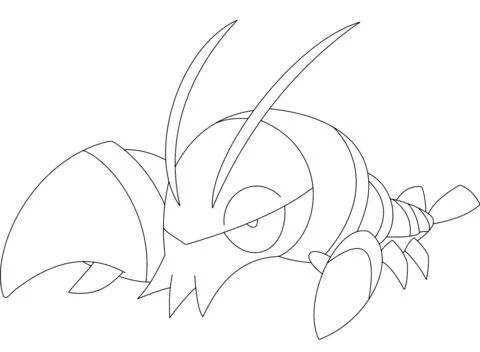 Pokemon Characters Coloring Pages 244