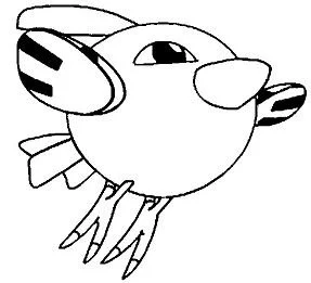 Pokemon Characters Coloring Pages 290