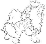 Pokemon Characters Coloring Pages 294