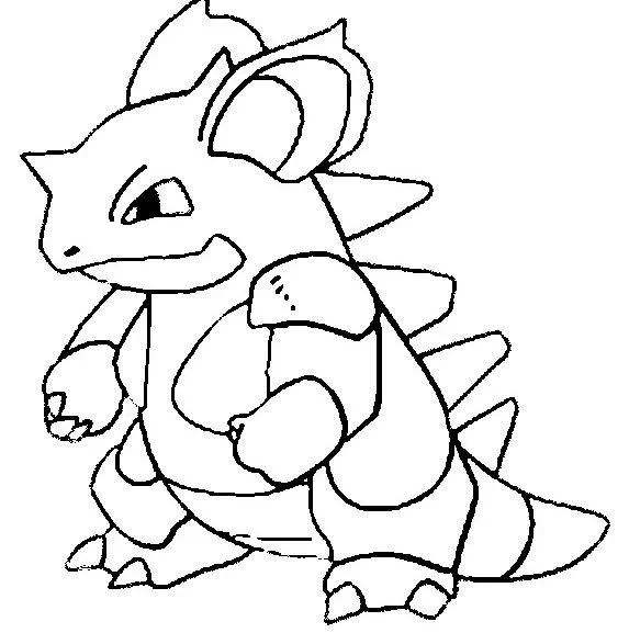 Pokemon Characters Coloring Pages 305