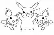 Pokemon Characters Coloring Pages 306