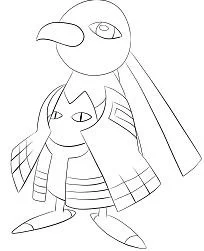 Pokemon Characters Coloring Pages 79