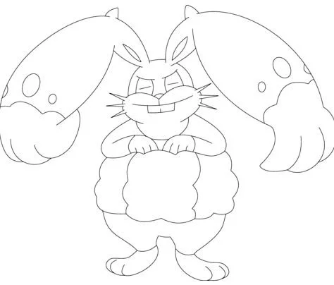 Pokemon Characters Coloring Pages 81