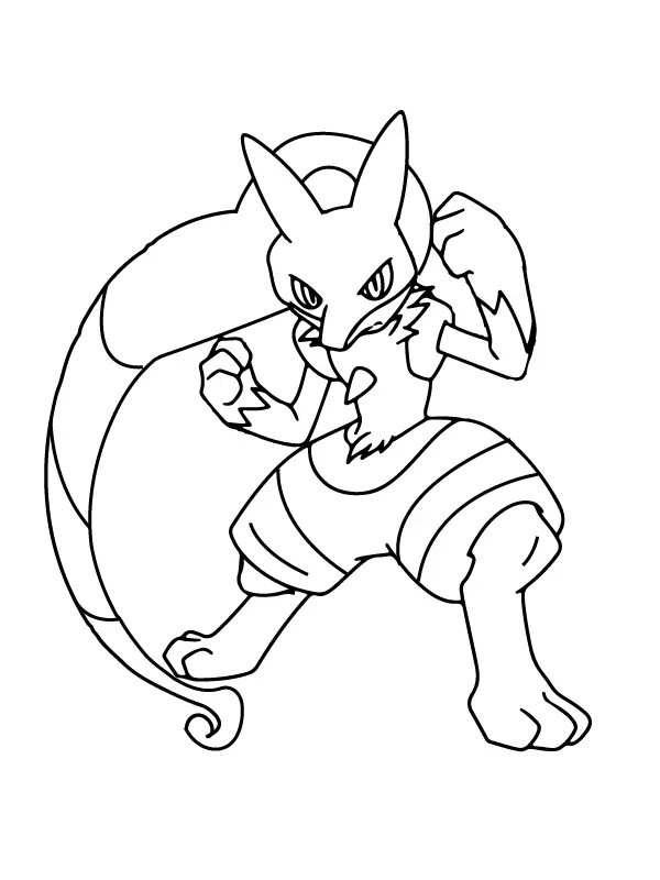 Desenhos de Pokemon MegaEvolu cao Para Colorir 2