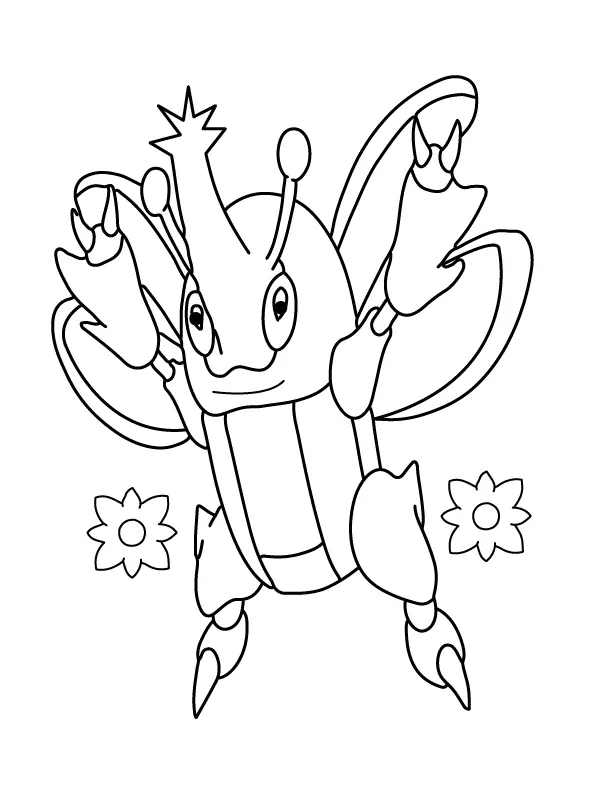 Desenhos de Pokemon MegaEvolu cao Para Colorir 41