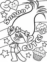 Poppy Coloring Pages 5