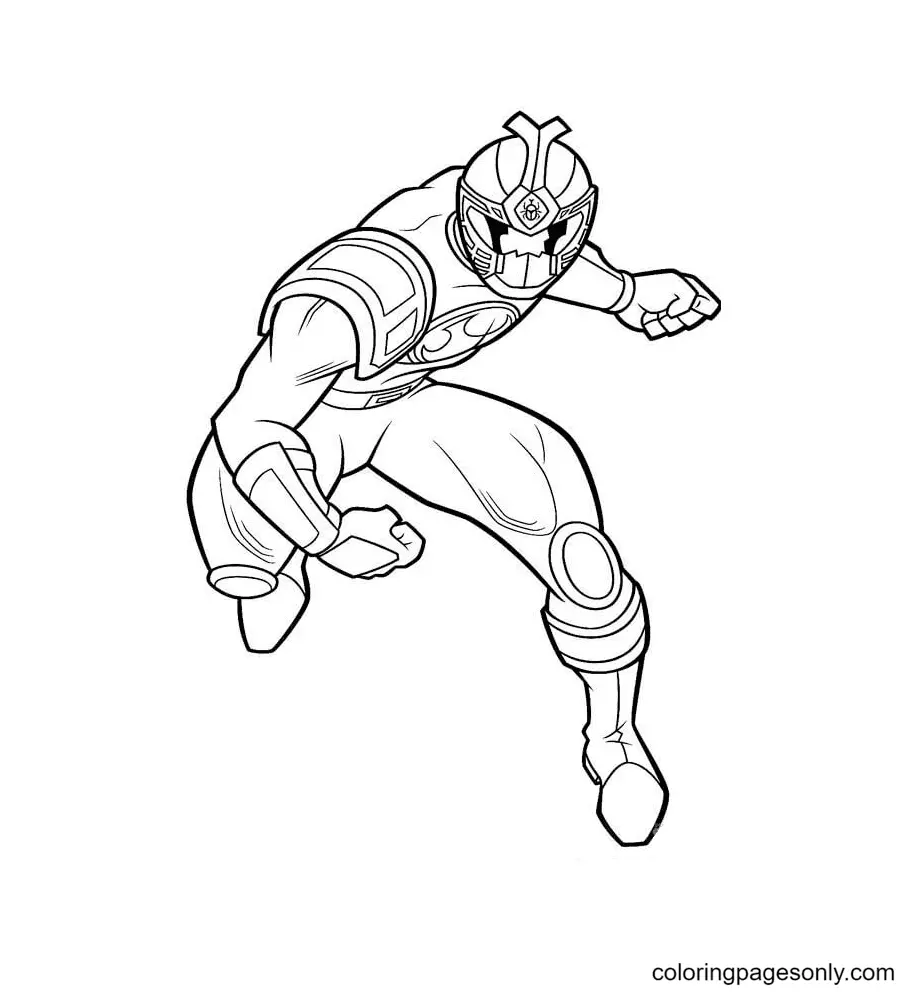 Power Rangers Coloring Pages 59
