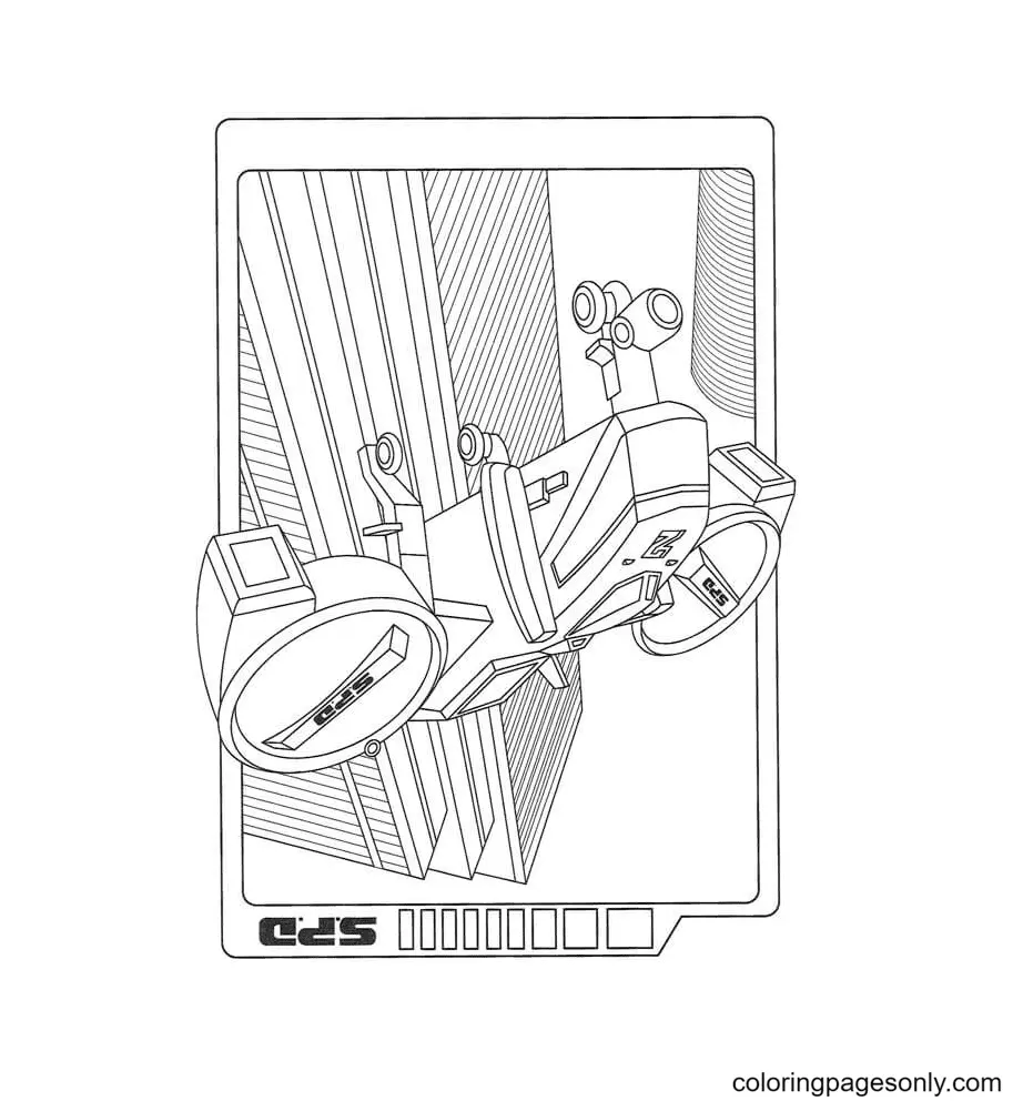 Power Rangers Coloring Pages 72