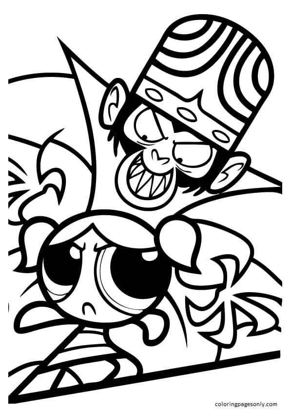 Powerpuff Girls Coloring Pages 63