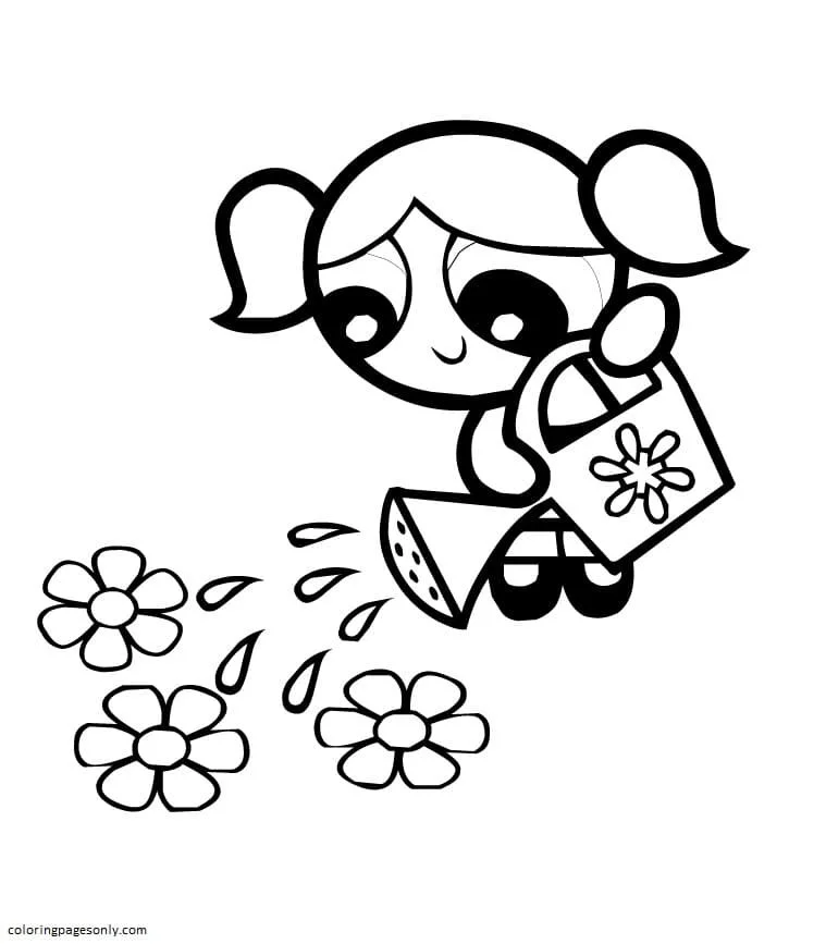 Powerpuff Girls Coloring Pages