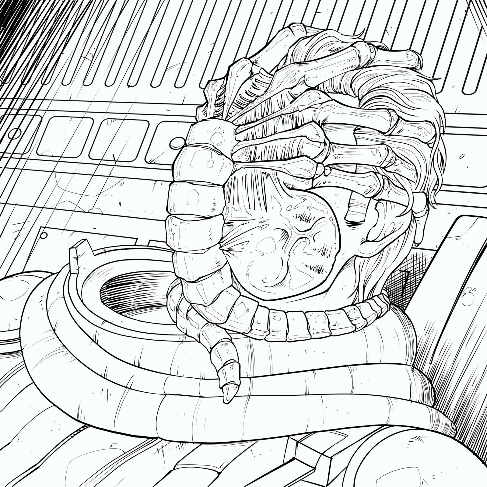 Predator Coloring Pages 106