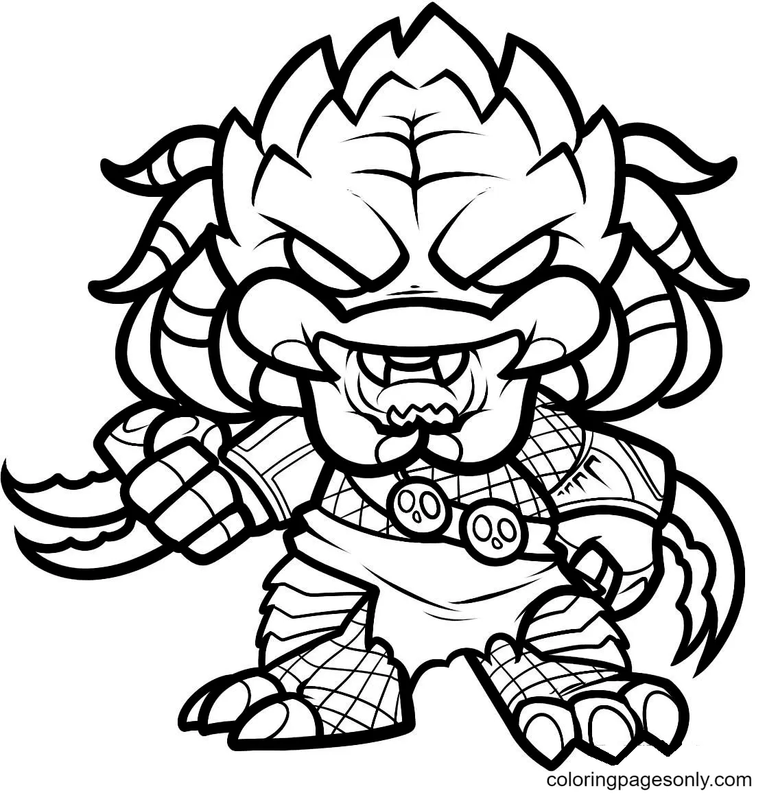 Predator Coloring Pages 55