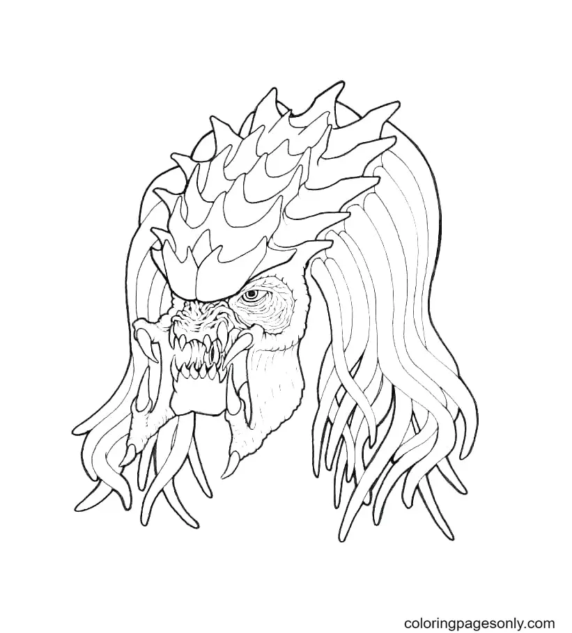 Predator Coloring Pages 58