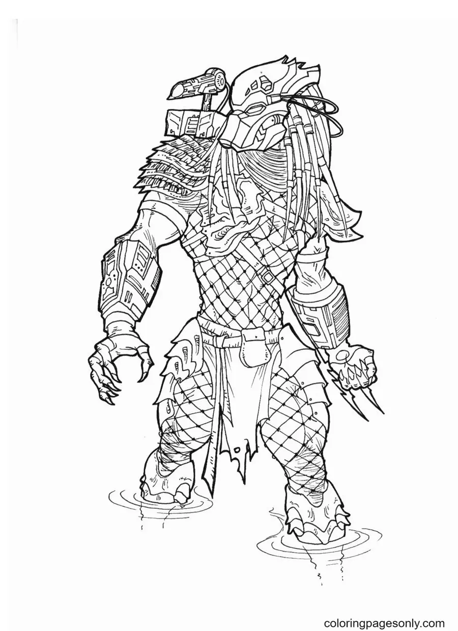 Predator Coloring Pages 59