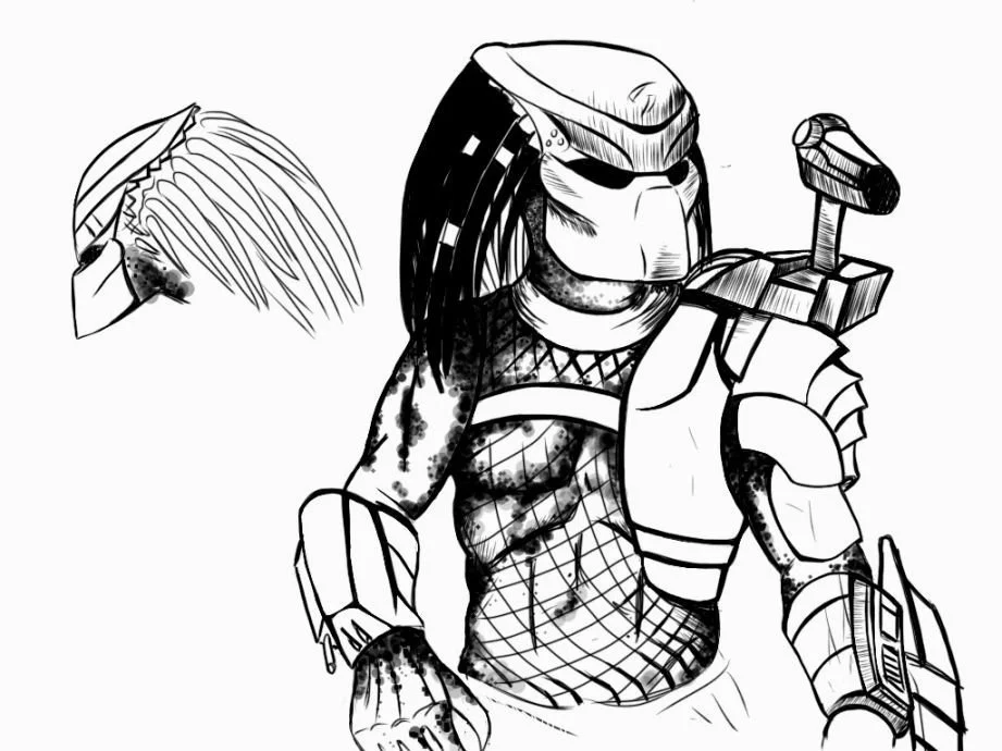 Predator Coloring Pages 81