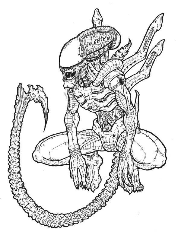 Predator Coloring Pages 90
