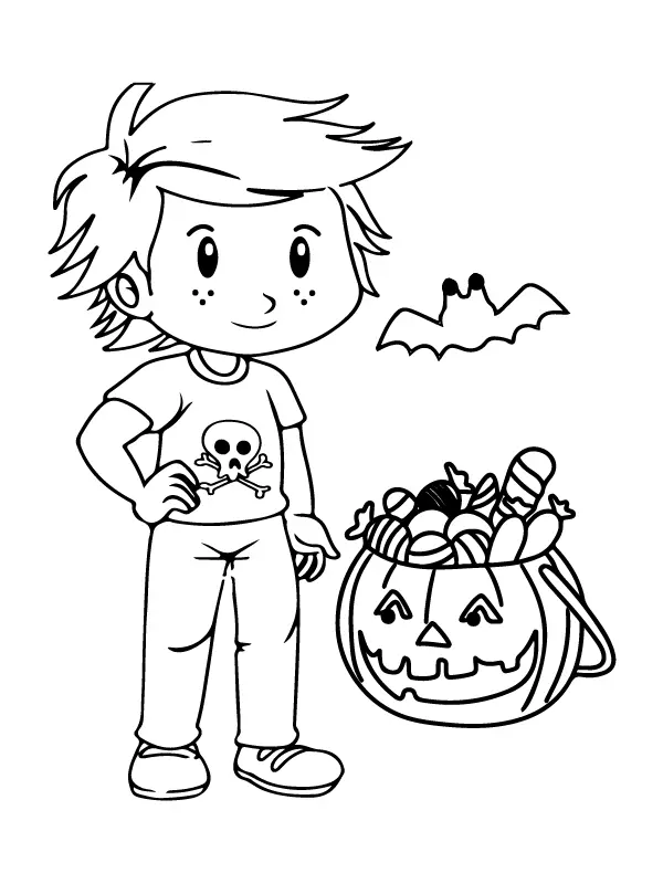 Halloween coloring pages