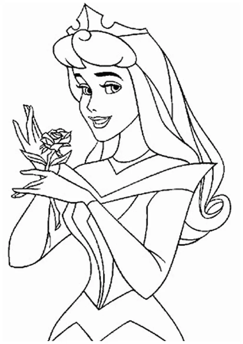 Desenhos de Princess Para Colorir 130