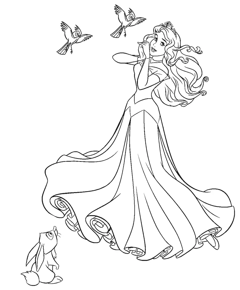 Princess Coloring Pages 148