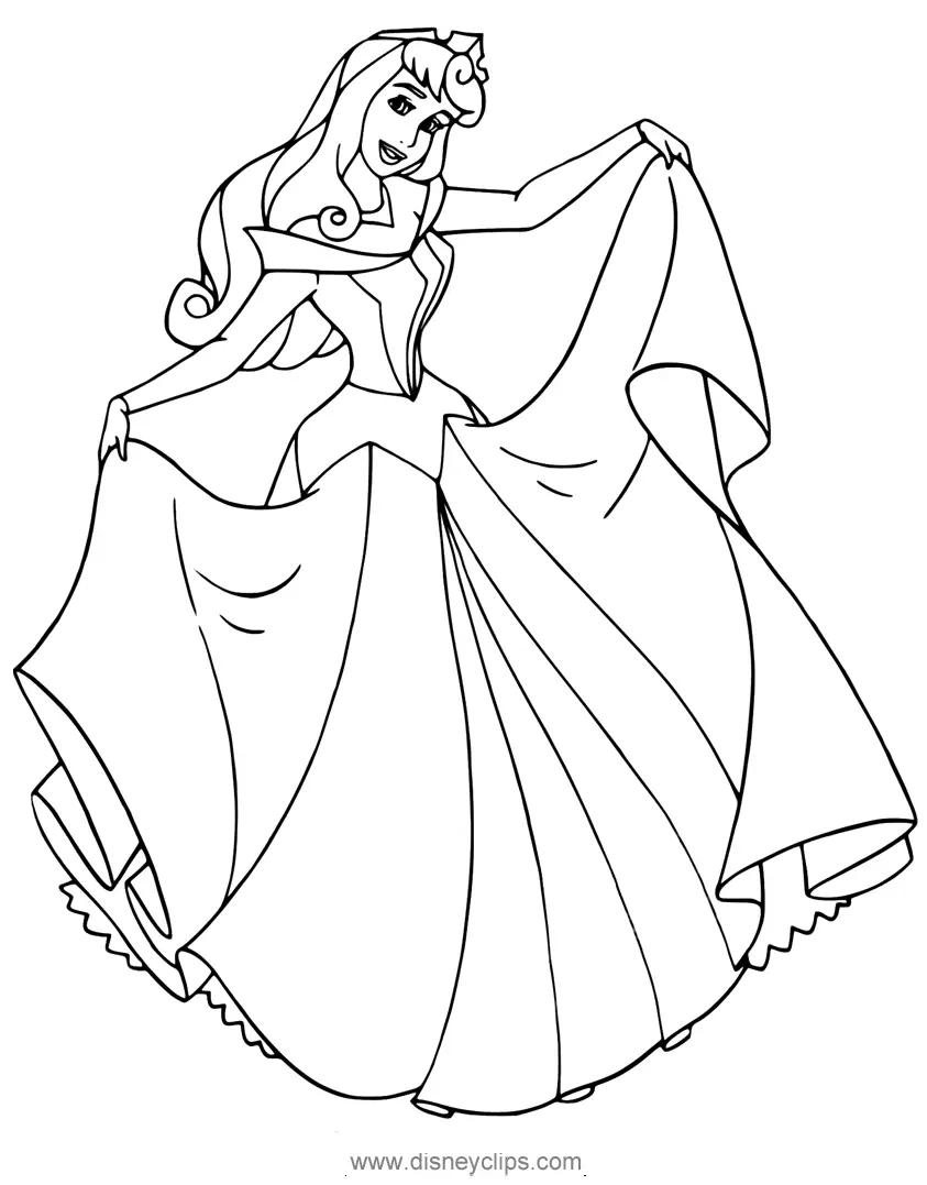 Princess Coloring Pages 154