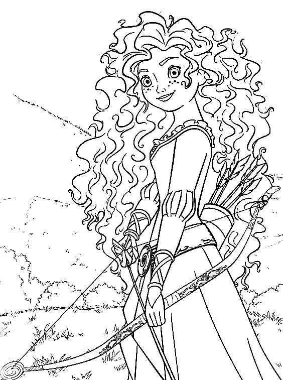 Desenhos de Princess Para Colorir 180