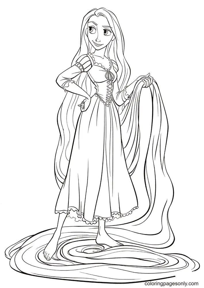 Desenhos de Princess Para Colorir 64