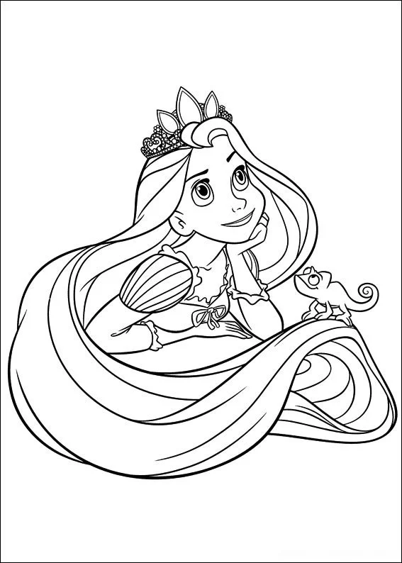 Prinzessin Ausmalbilder 68