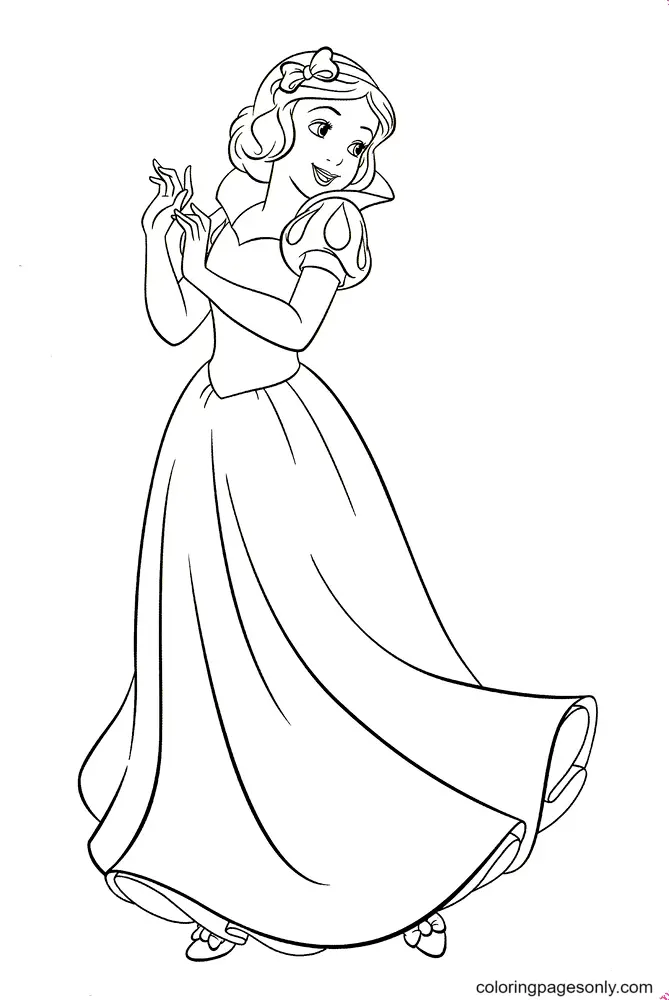 Desenhos de Princess Para Colorir 87