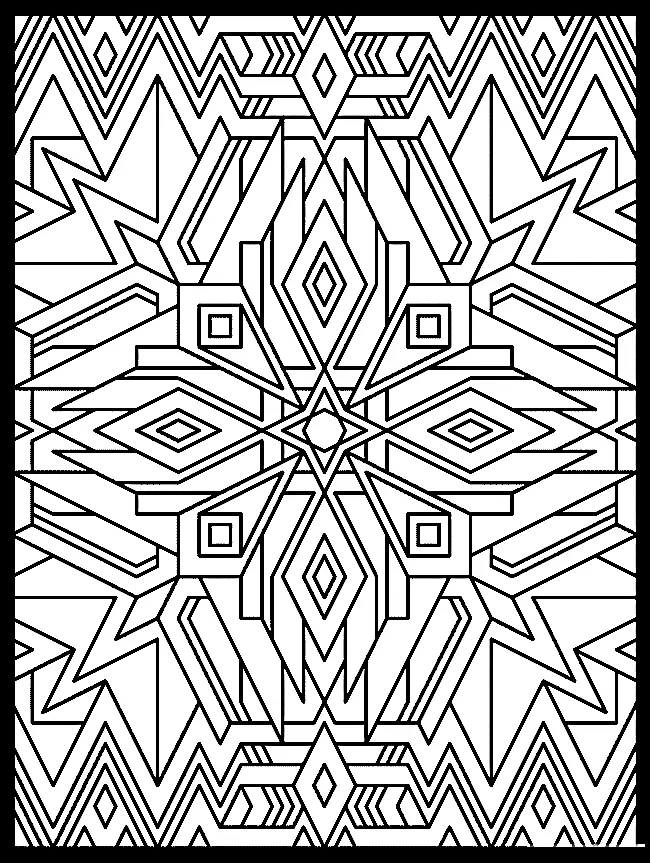 Psychedelic Coloring Pages 20