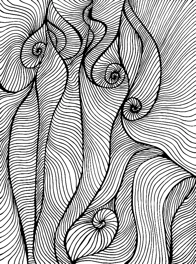 Psychedelic Coloring Pages 26