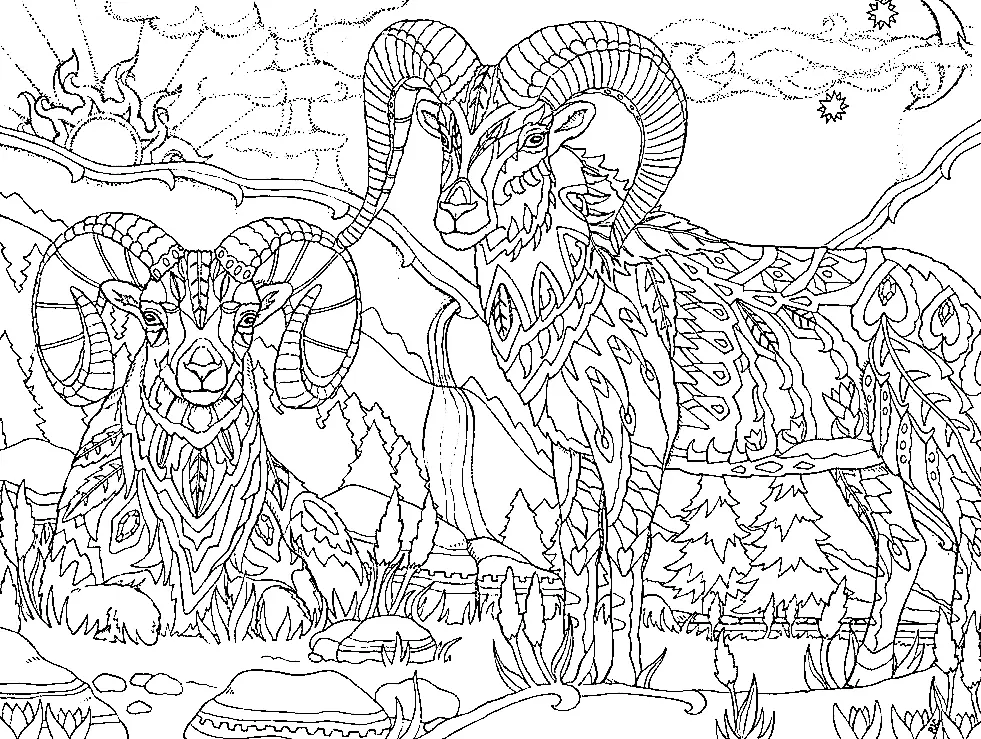 Psychedelic Coloring Pages 31