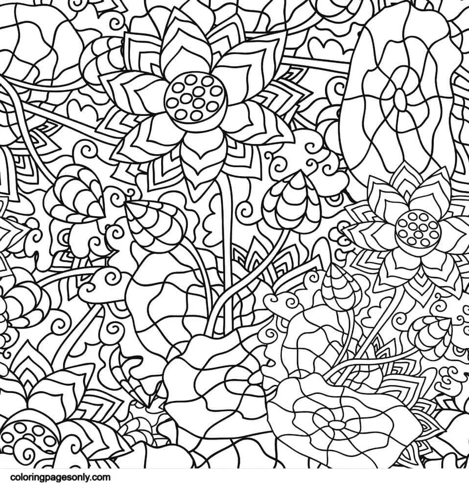 Psychedelic Coloring Pages 5