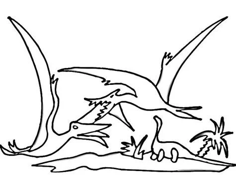 Pterodactyl Coloring Pages 13