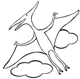 Pterodactyl Coloring Pages 5