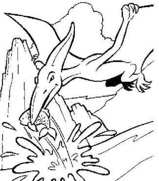 Pterodactyl Coloring Pages 9