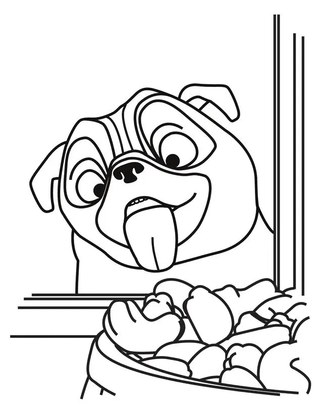 Mops Ausmalbilder 50