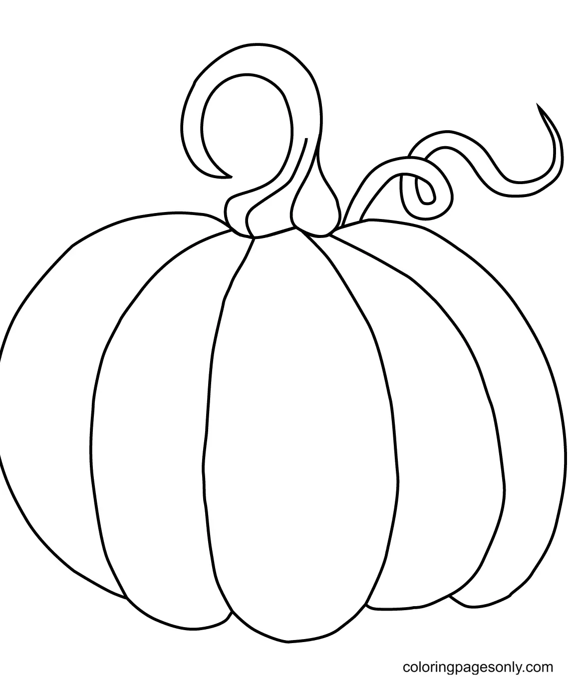 Pumpkin Coloring Pages 22