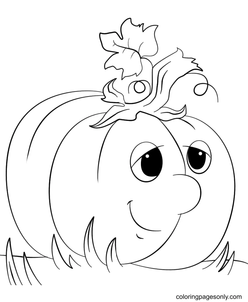 Pumpkin Coloring Pages 32