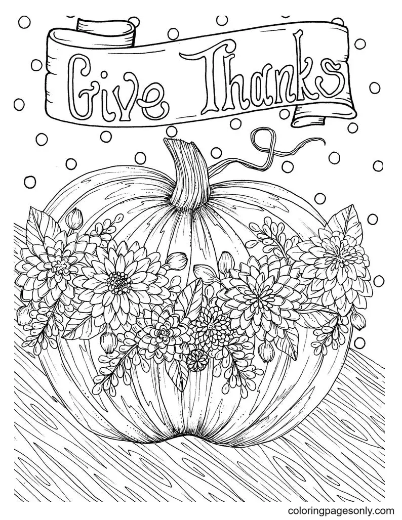 Pumpkin Coloring Pages 37