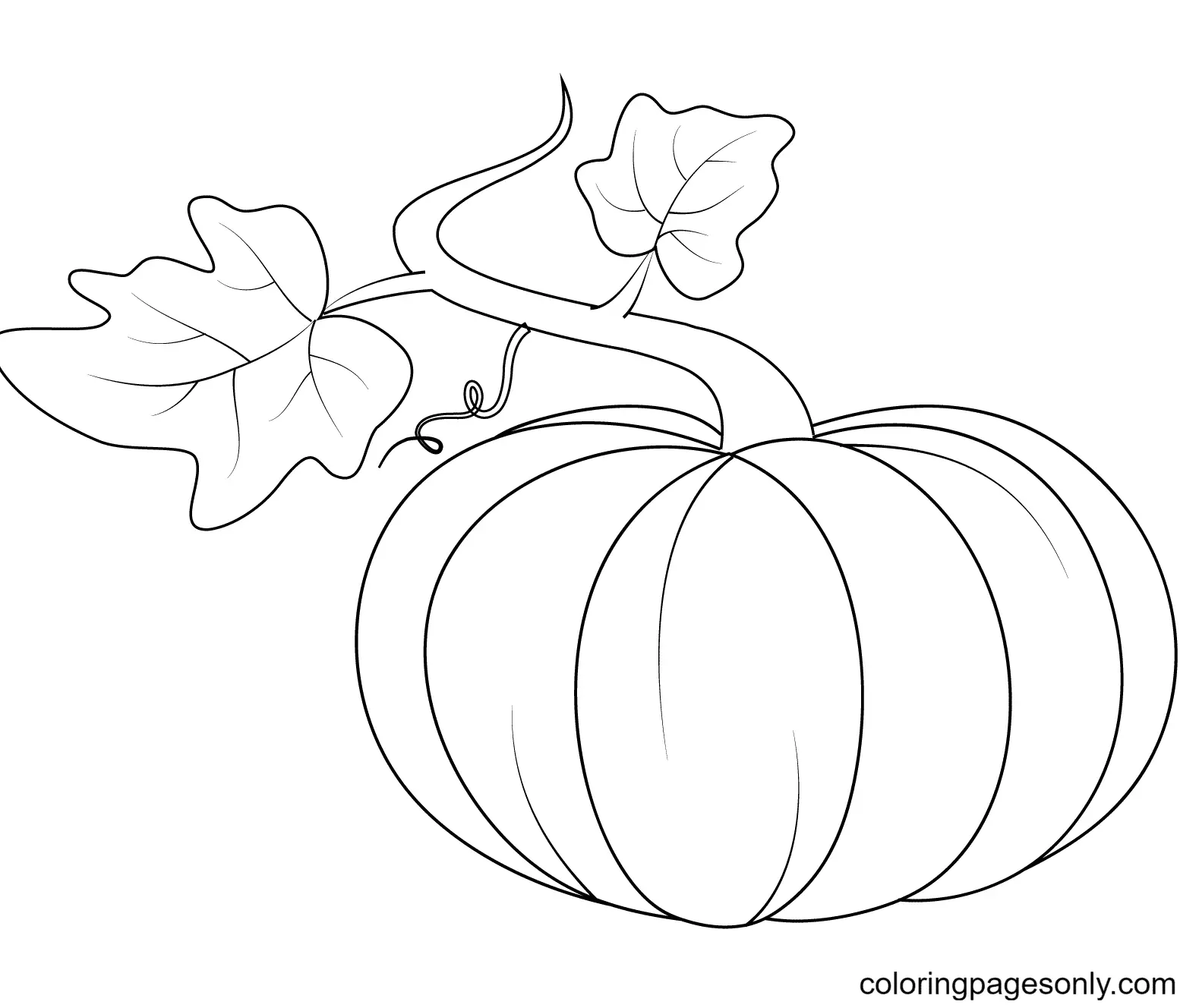 Pumpkin Coloring Pages 40