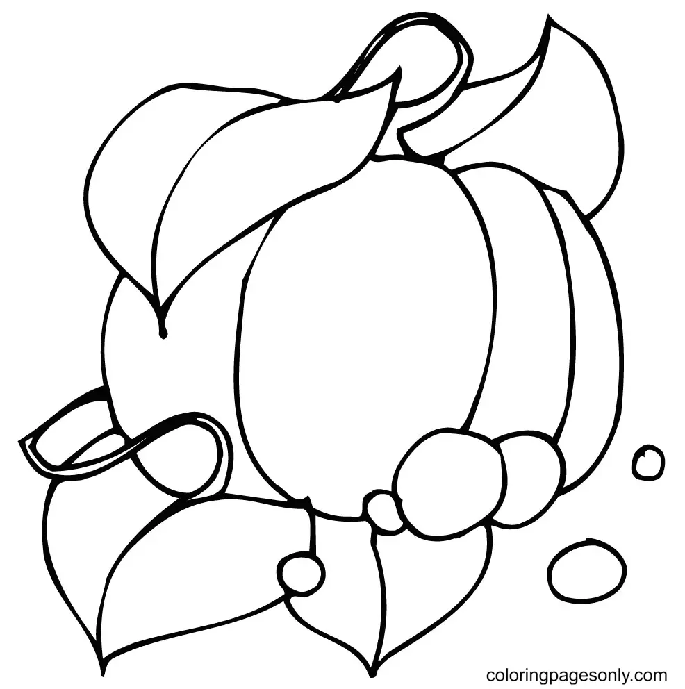 Pumpkin Coloring Pages 41