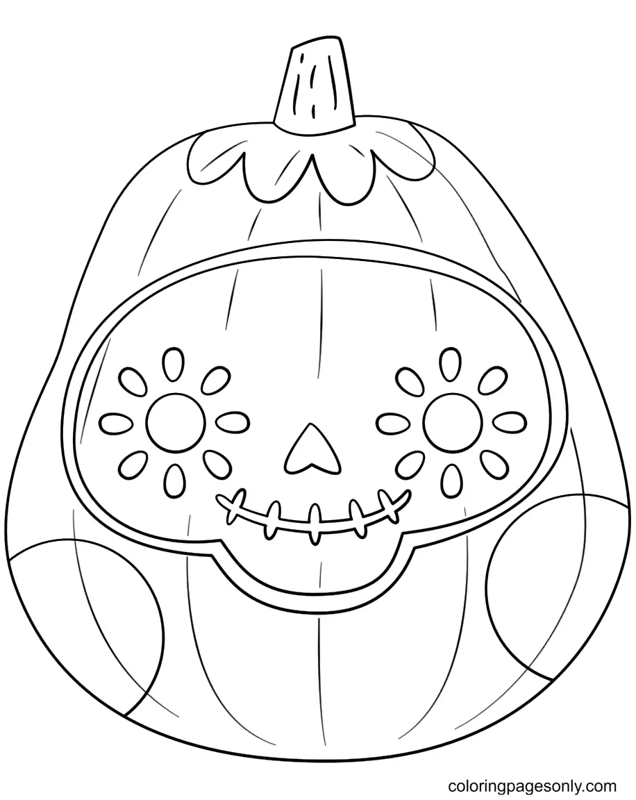 Pumpkin Coloring Pages 42