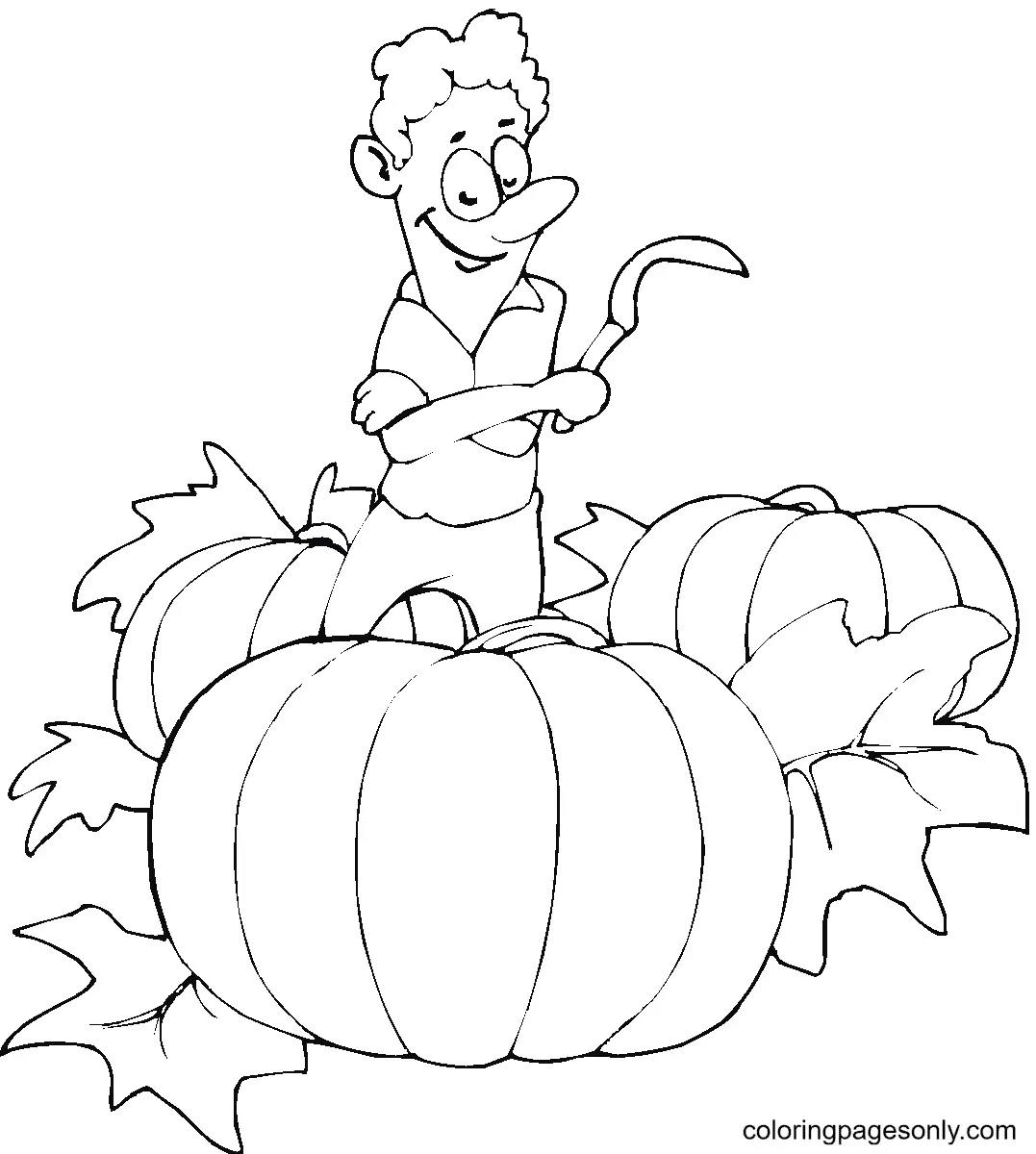 Pumpkin Coloring Pages 49