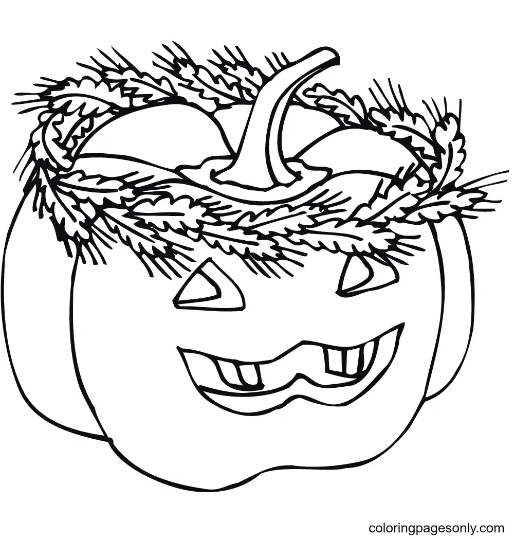 Pumpkin Coloring Pages 58