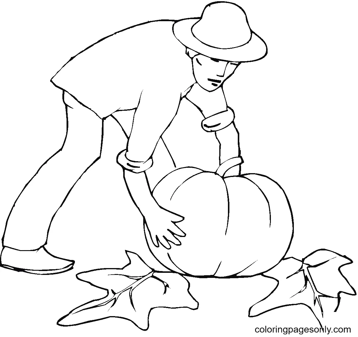 Pumpkin Coloring Pages 59