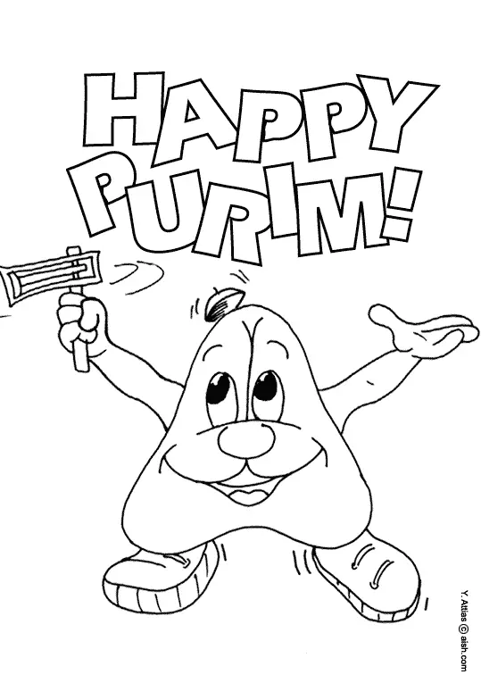 Purim Coloring Pages 22