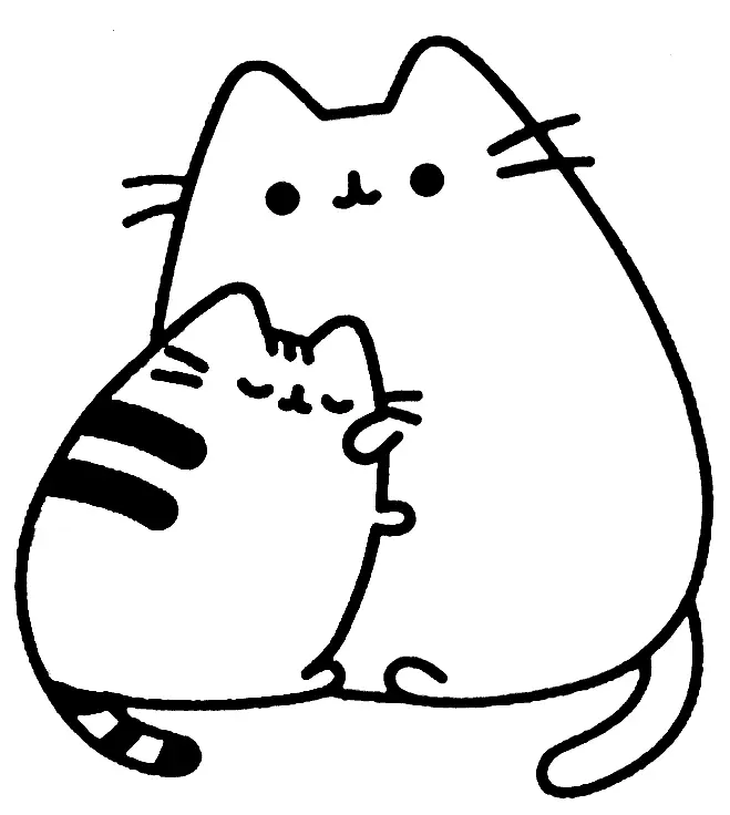 Pusheen Coloring Pages 20