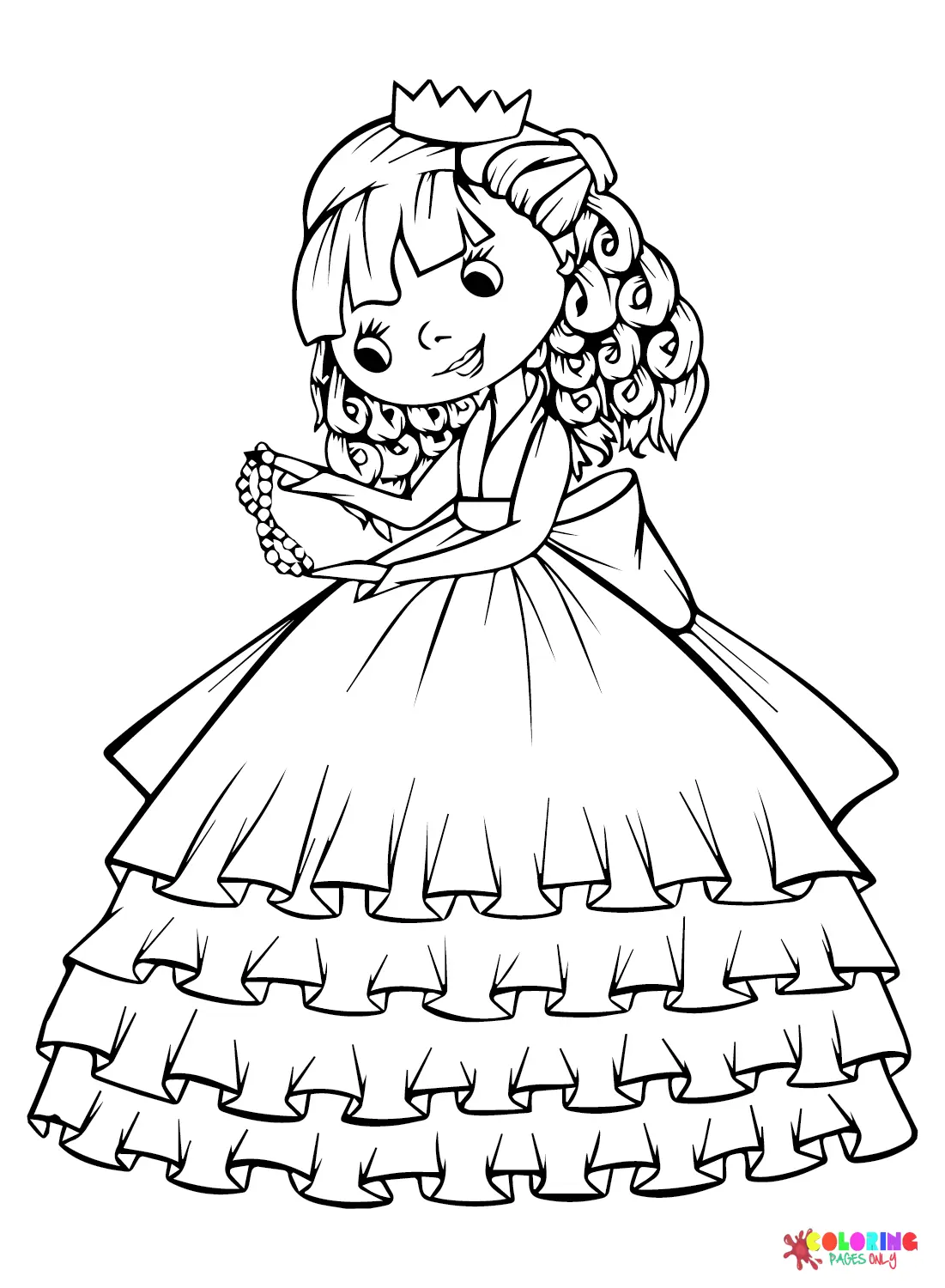 Queen Coloring Pages 21