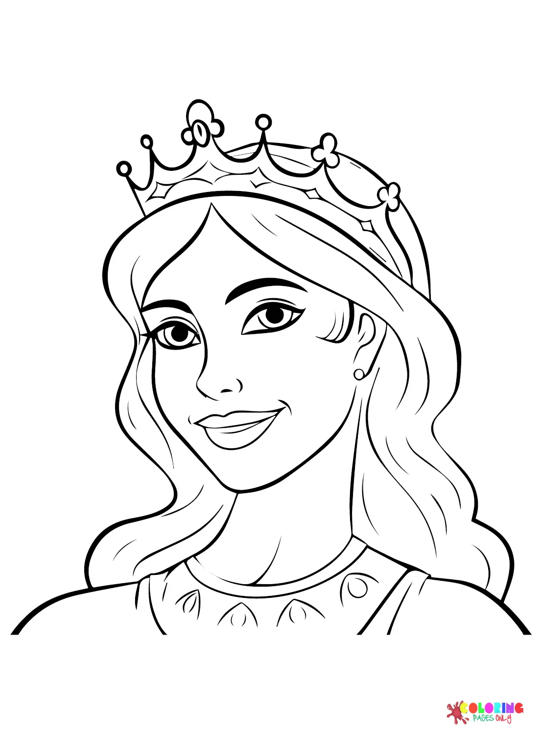 Queen Coloring Pages 9